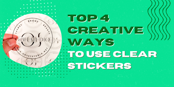 Top 4 Creative Ways to use Clear Stickers - Stickeroo