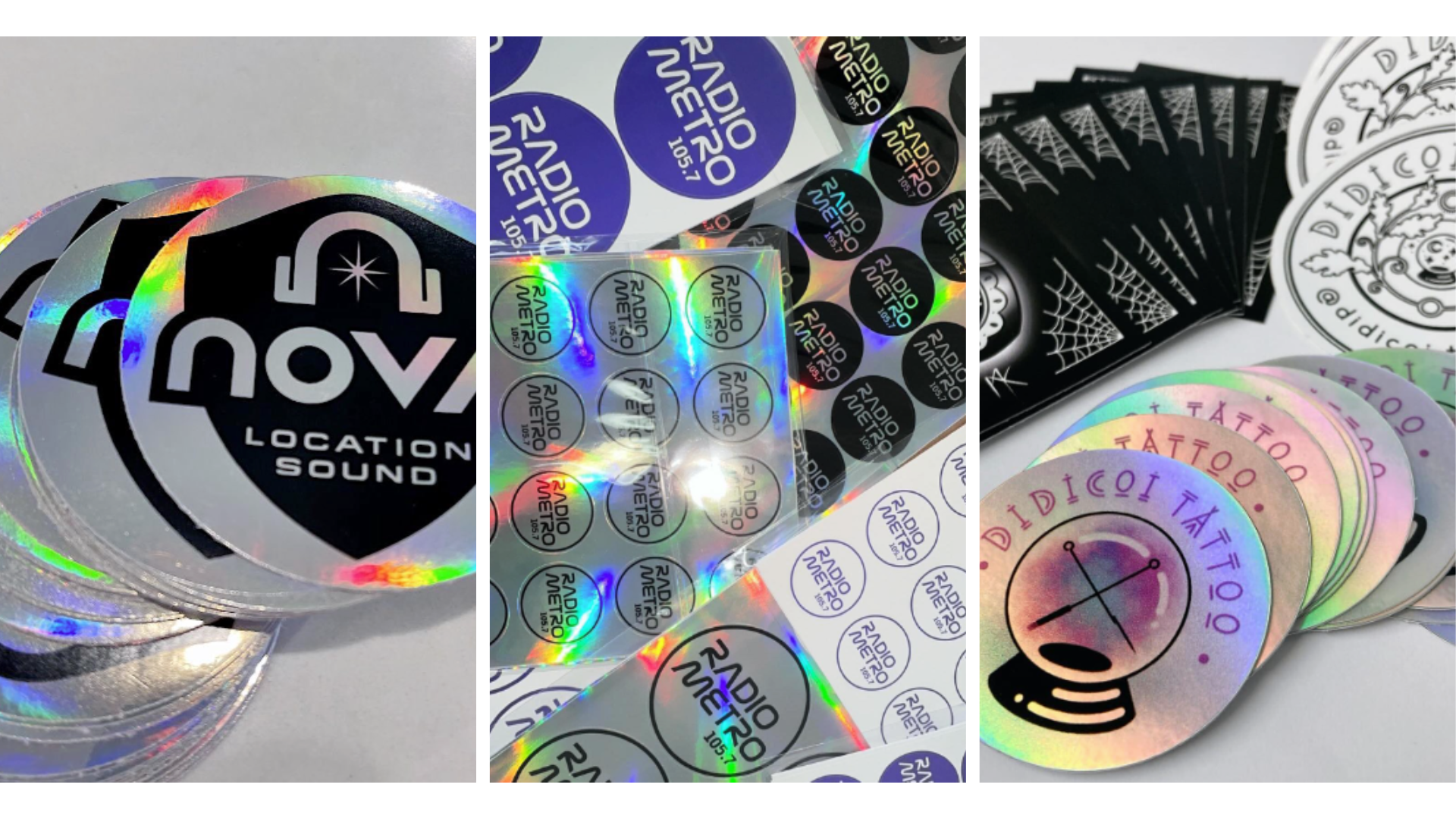 Holographic Sticker Fun