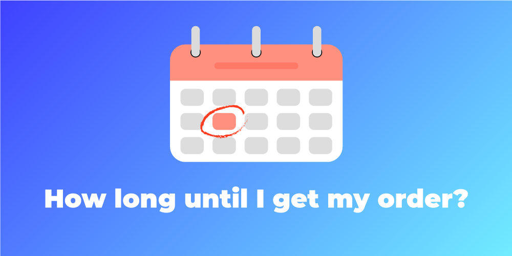 How long will it take for my stickers to arrive?