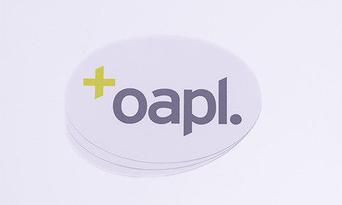 Custom Oval Stickers
