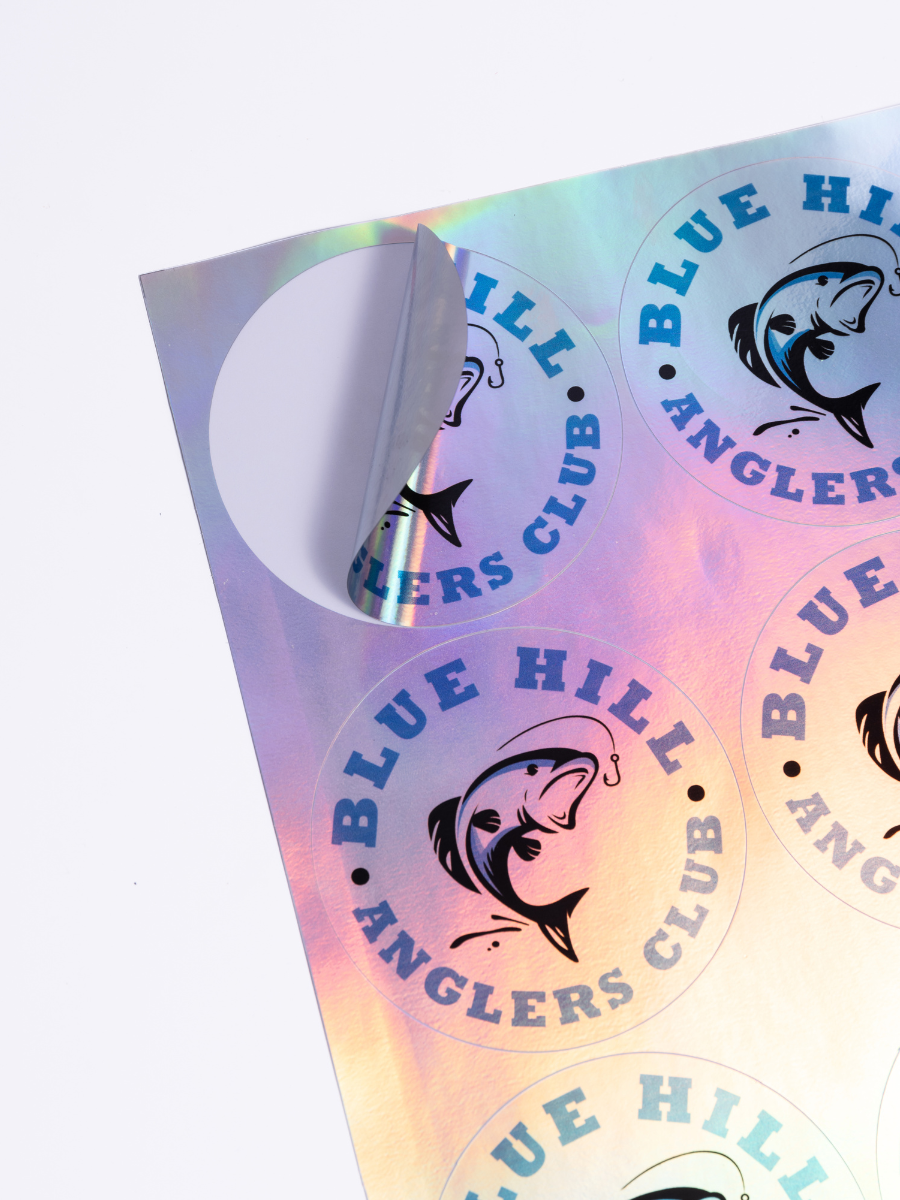 Circle Sheet Labels - Holographic
