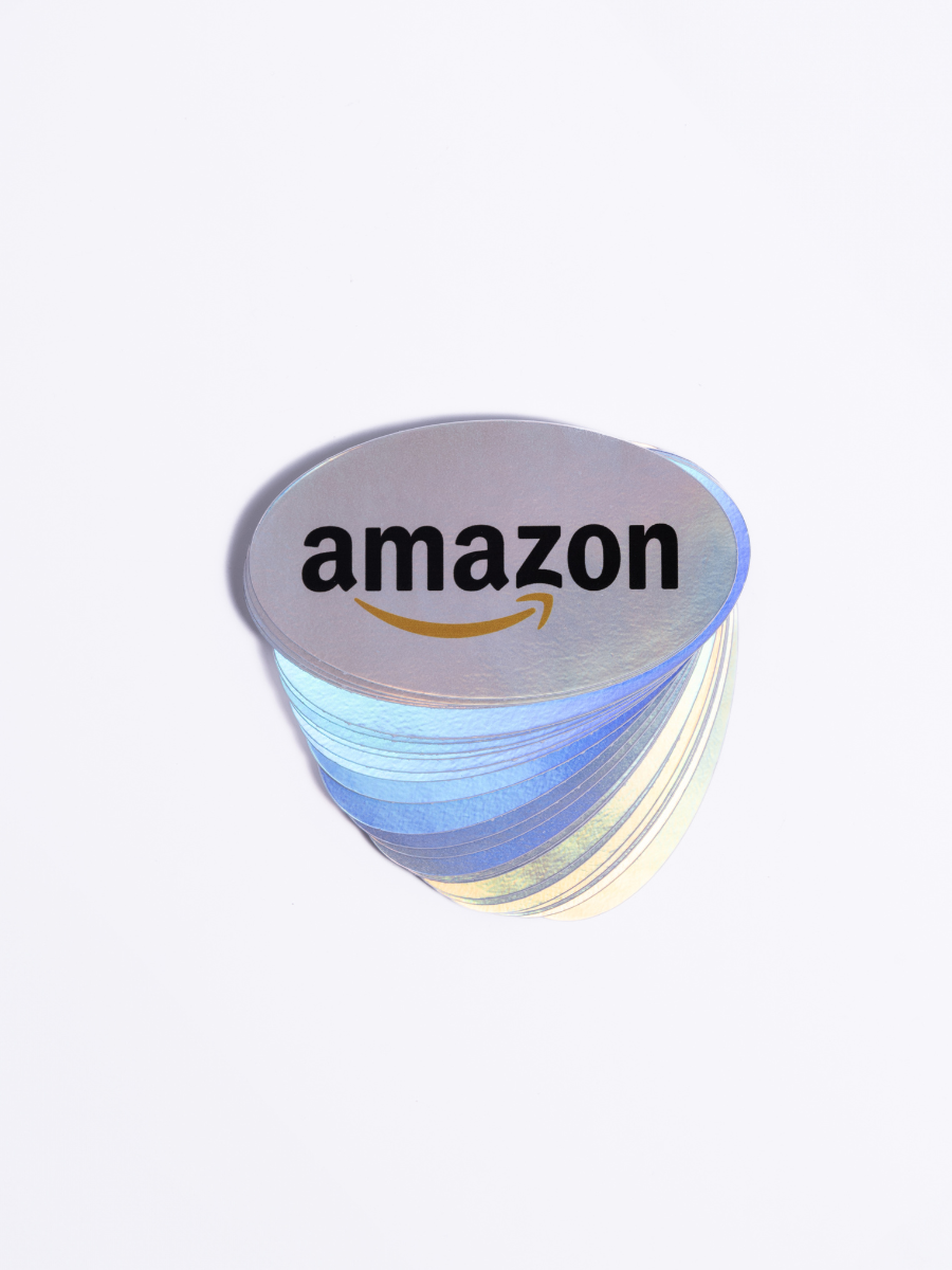 Custom Holographic Oval Stickers Print Your Own Stickers Stickeroo