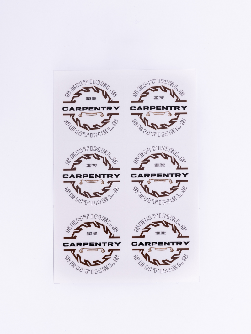 Square Sheet Labels - Clear