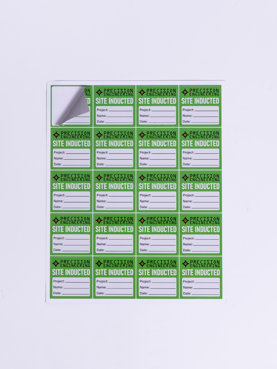 Square Sheet Labels - High Tack