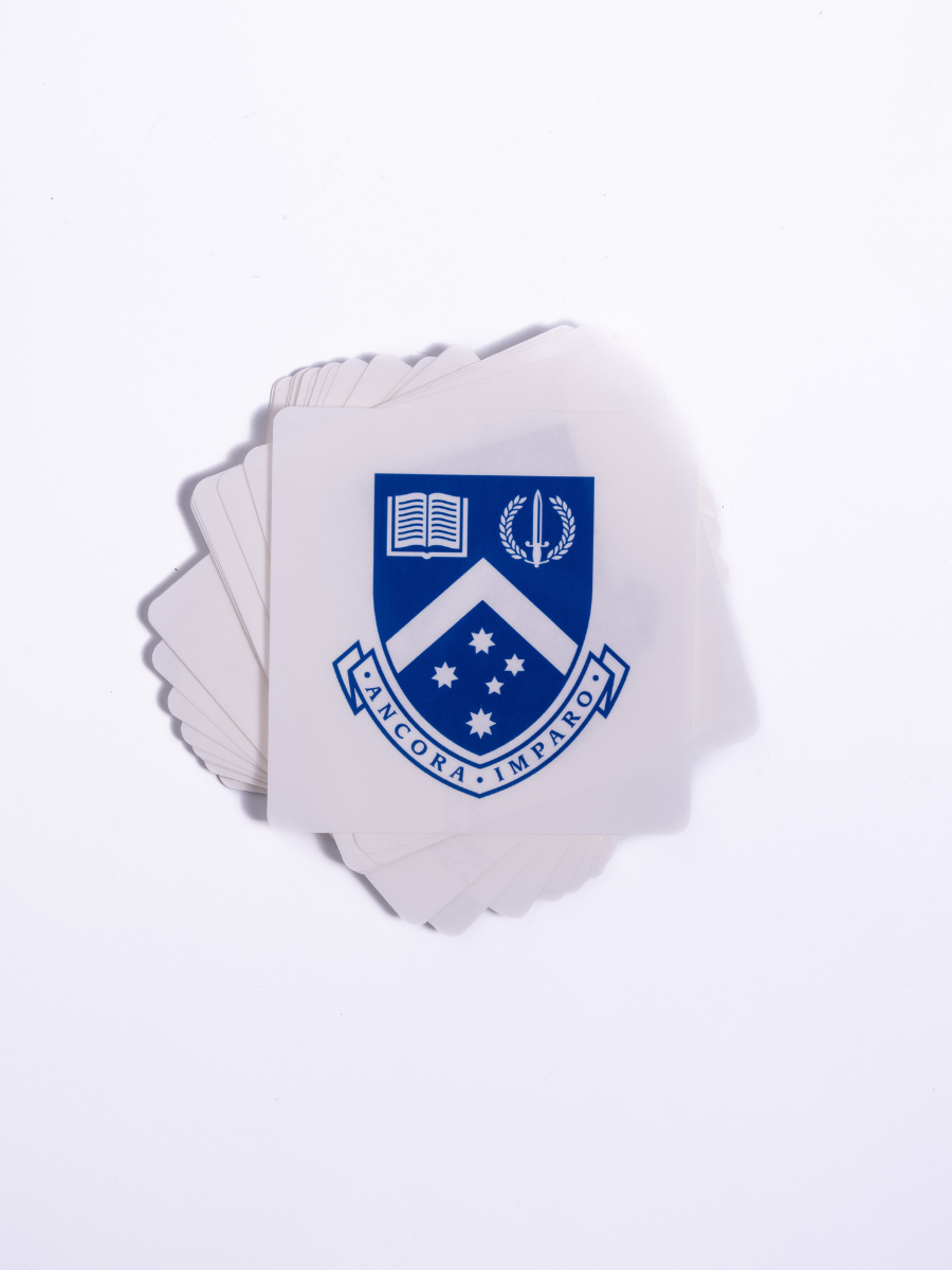 Custom Square Stickers - Clear
