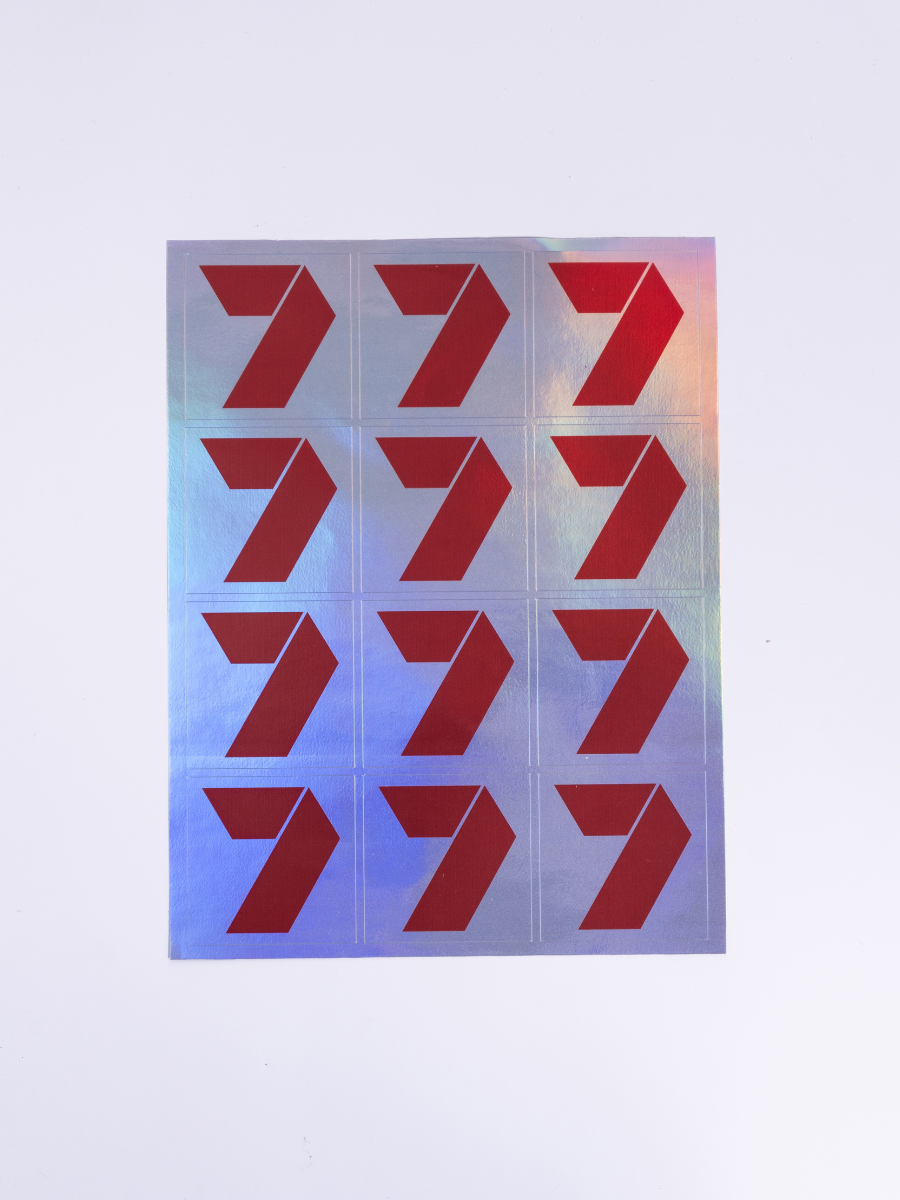 Square Sheet Labels - Holographic