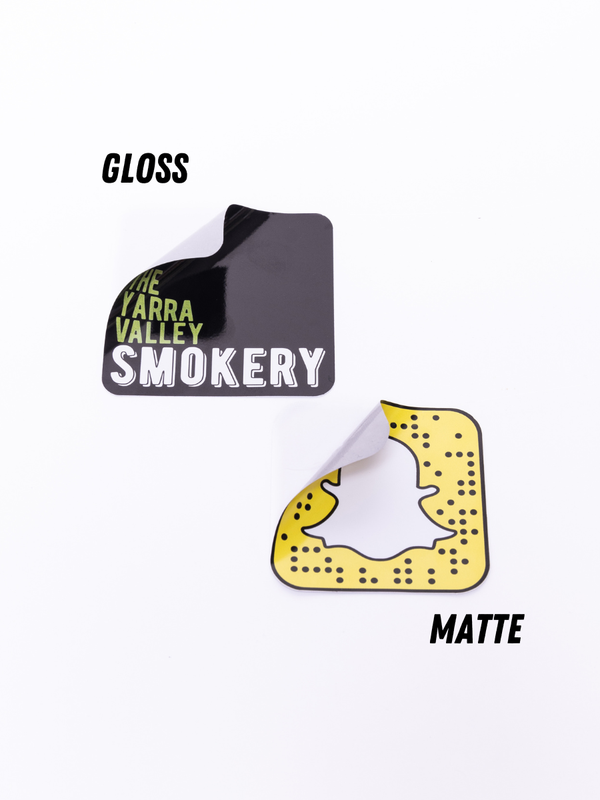 Large Printed Stickers - XL Sized Vinyl Labels & Decals - Stickeroo