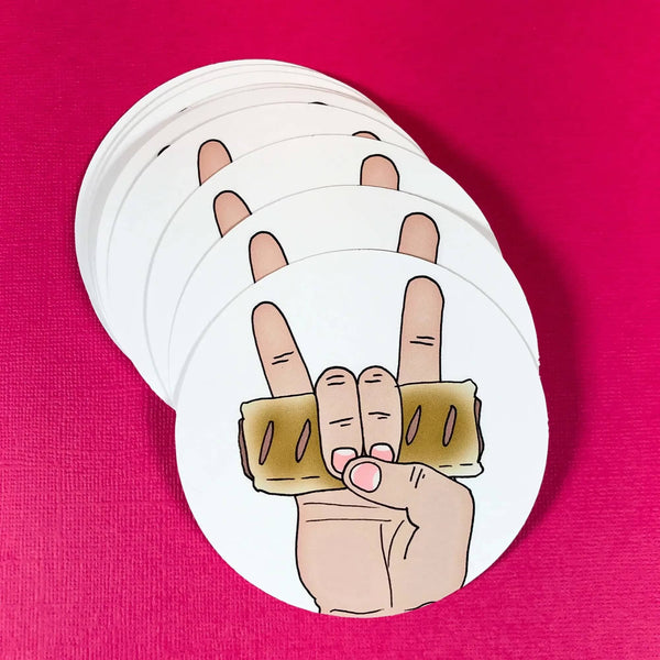 Clear Circle Stickers & Labels - Stickeroo