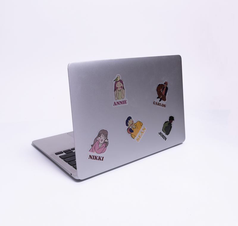 Custom Sticker Sheets - Clear