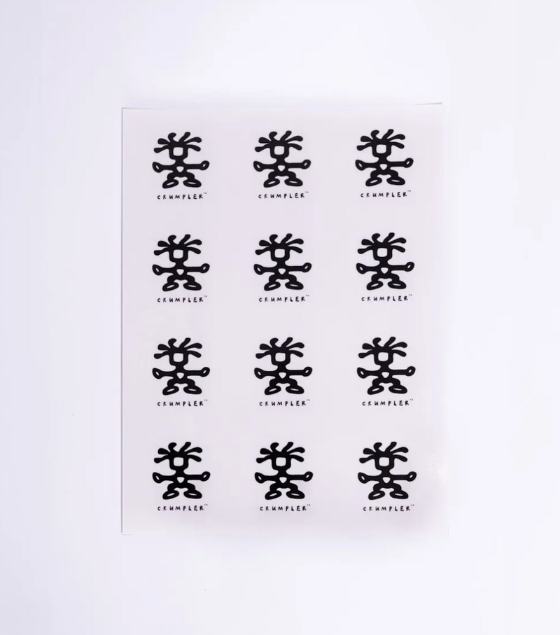 Circle Sheet labels - Clear + White Ink