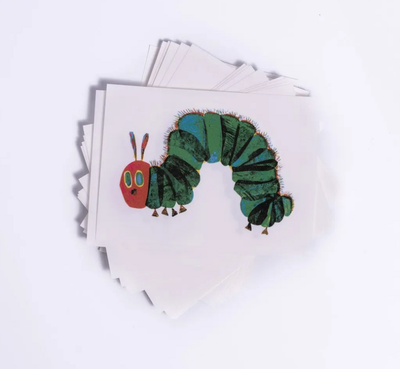 Custom Kiss Cut Stickers - Clear with White Ink
