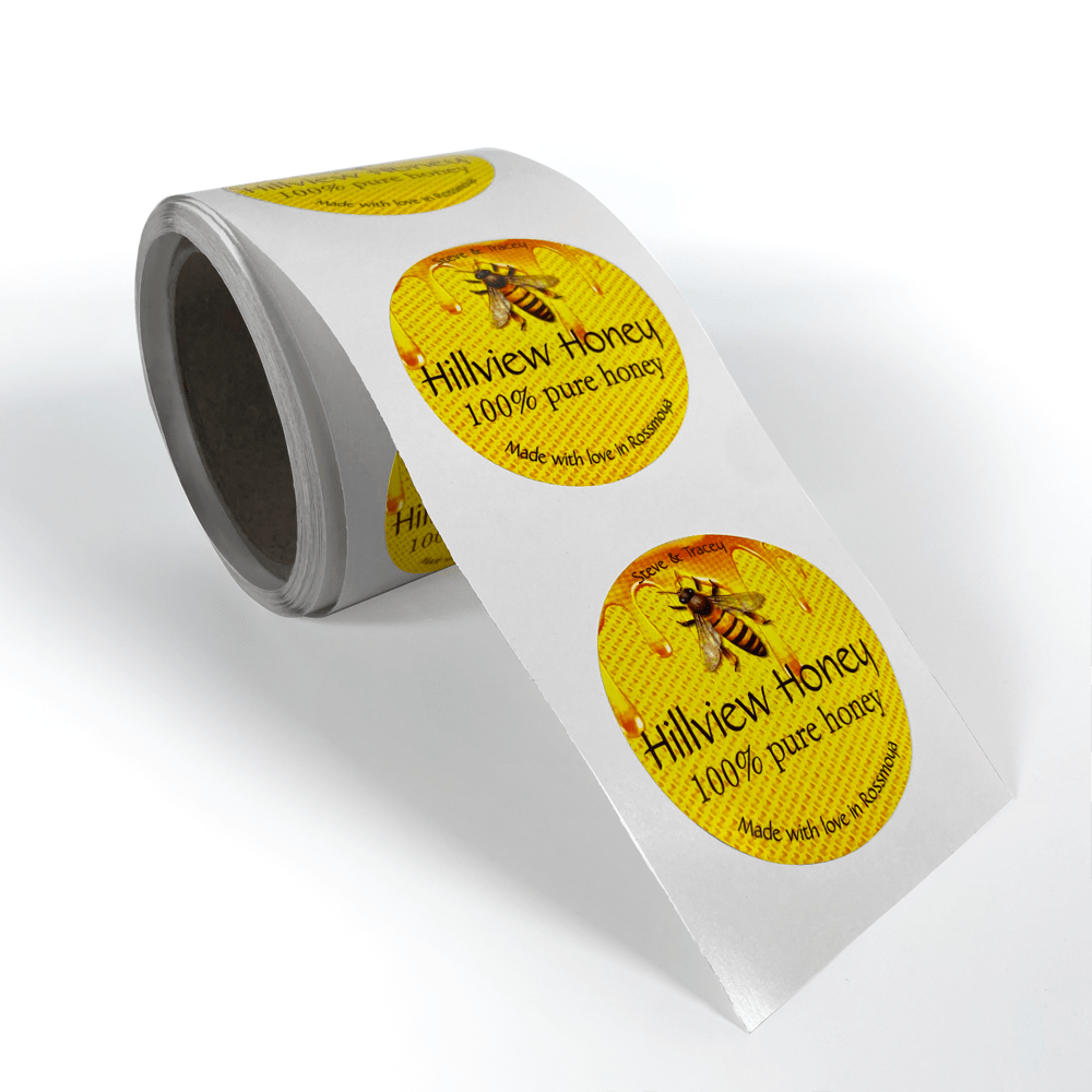 Circle Roll Labels