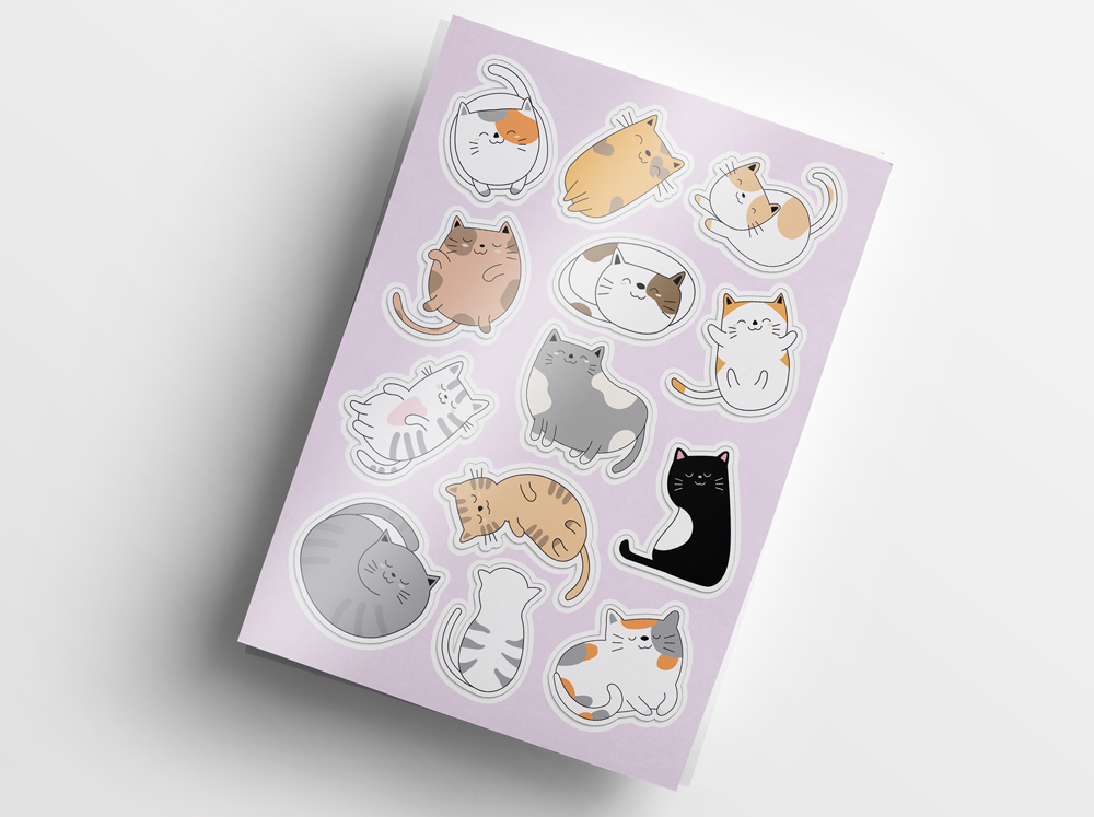 Custom Sticker Sheets with Multiple Designs per Sheet