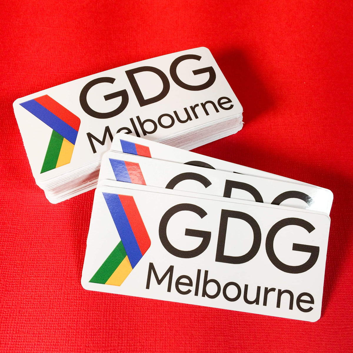 Showcase your brand with rectangle stickers